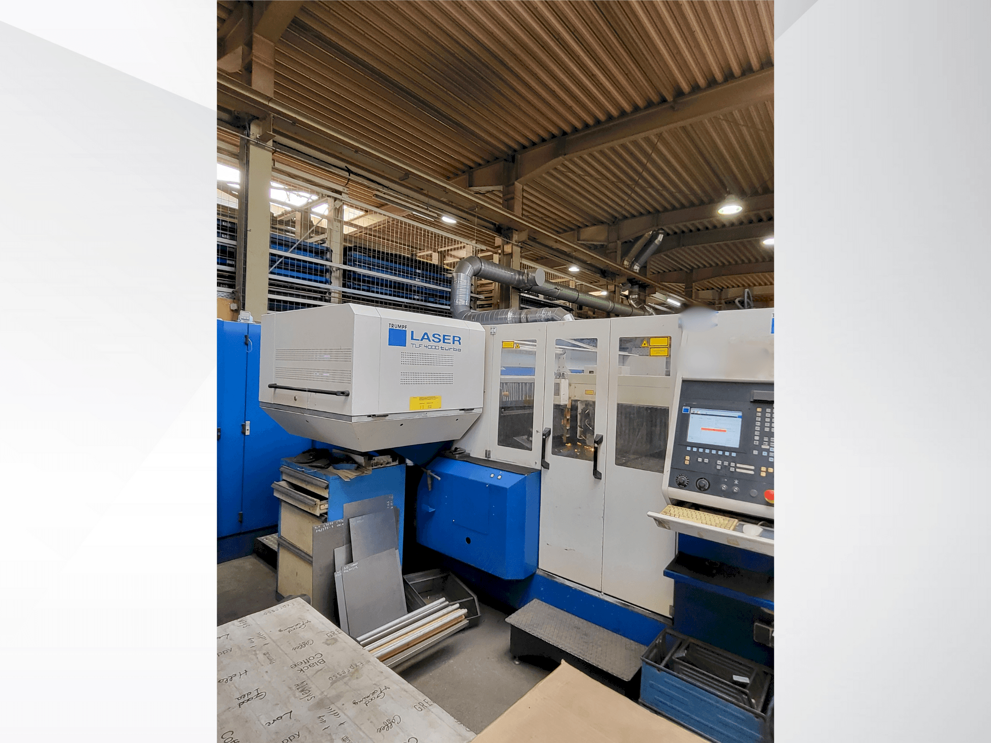 Masina TRUMPF Trumatic L3030 4KW (CO2)   eestvaade