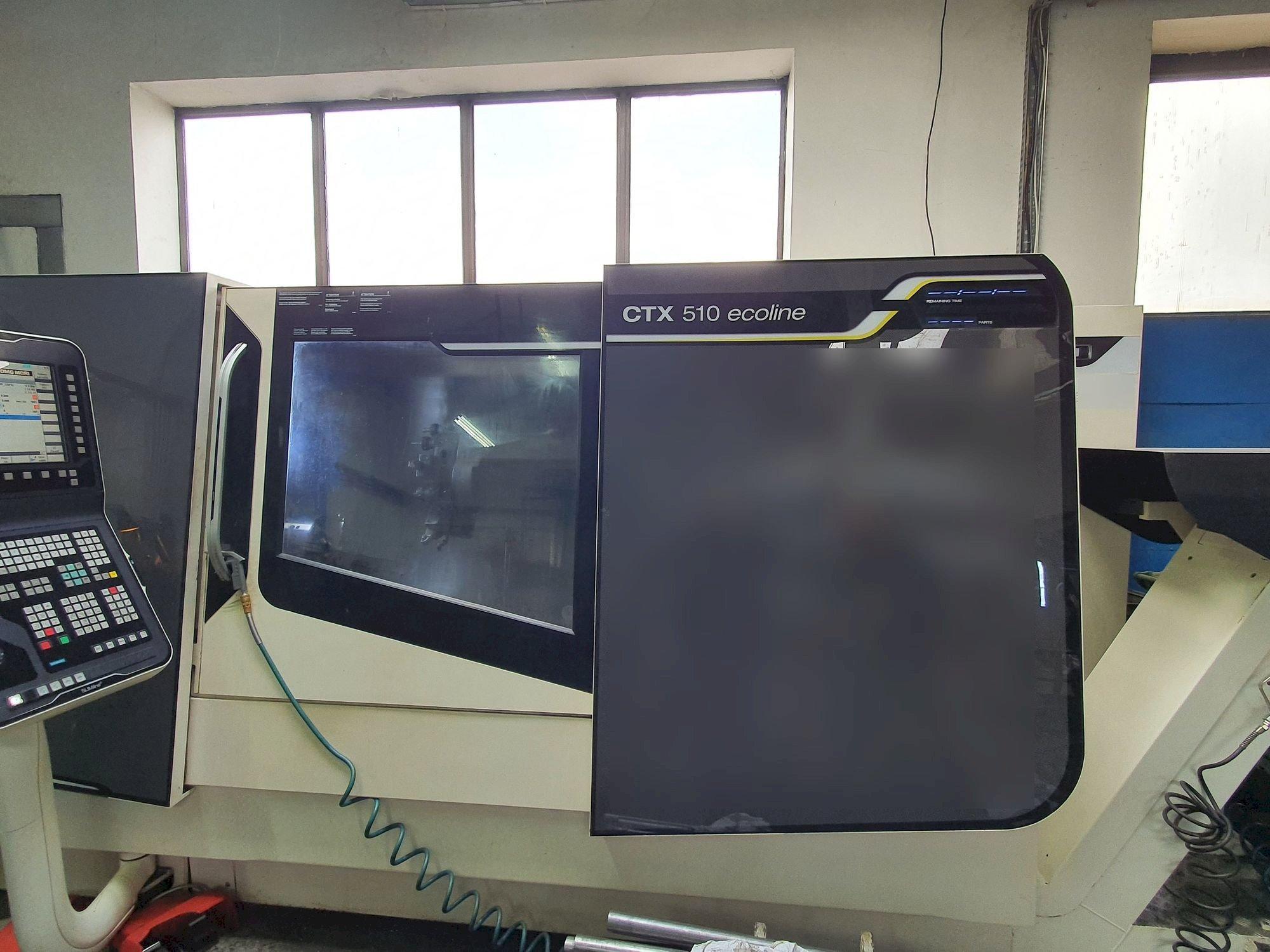 Masina DMG MORI CTX 510 V3 Ecoline   eestvaade