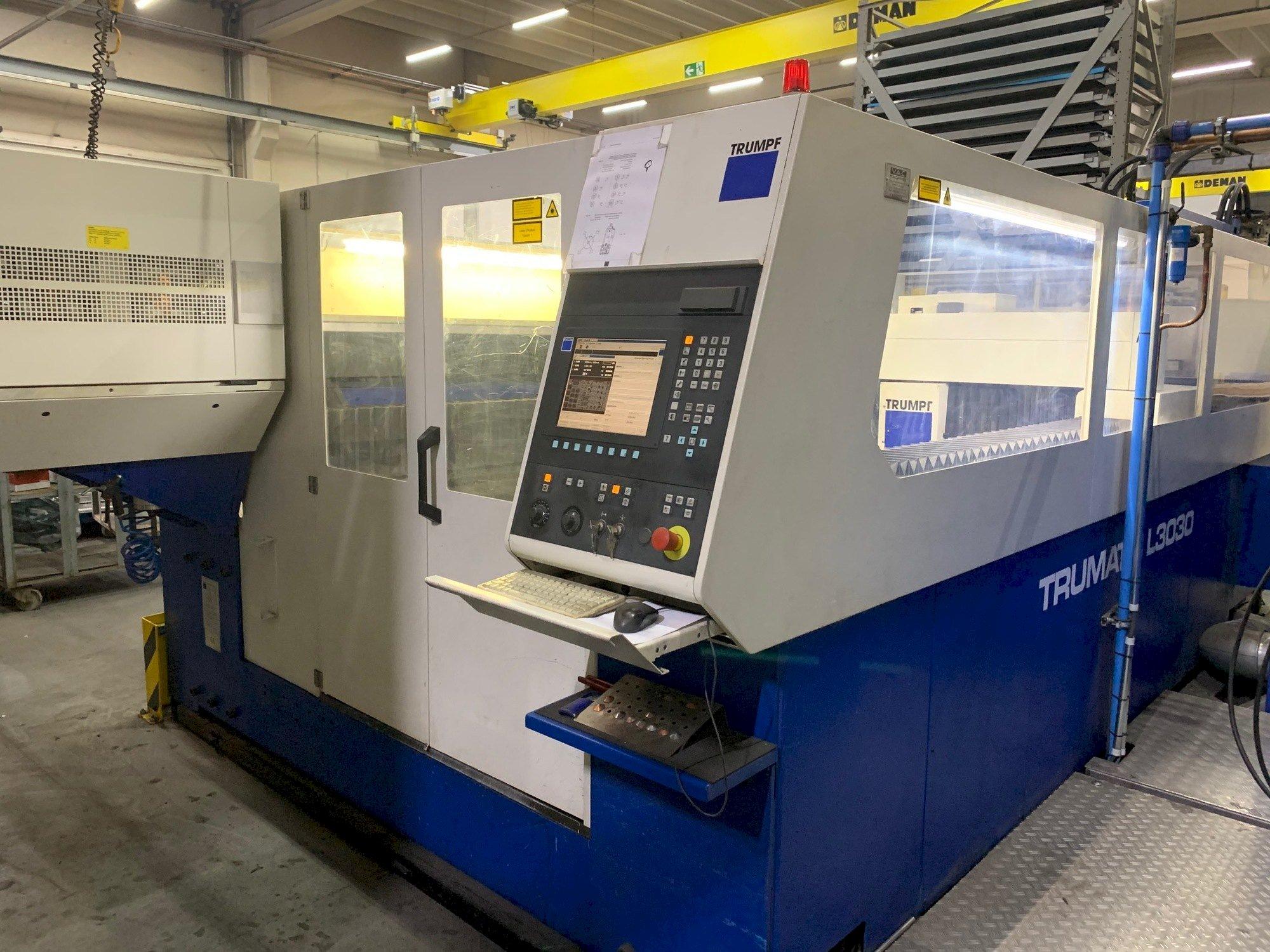 Masina Trumpf Trumatic L3030 4kW + Liftmaster   eestvaade