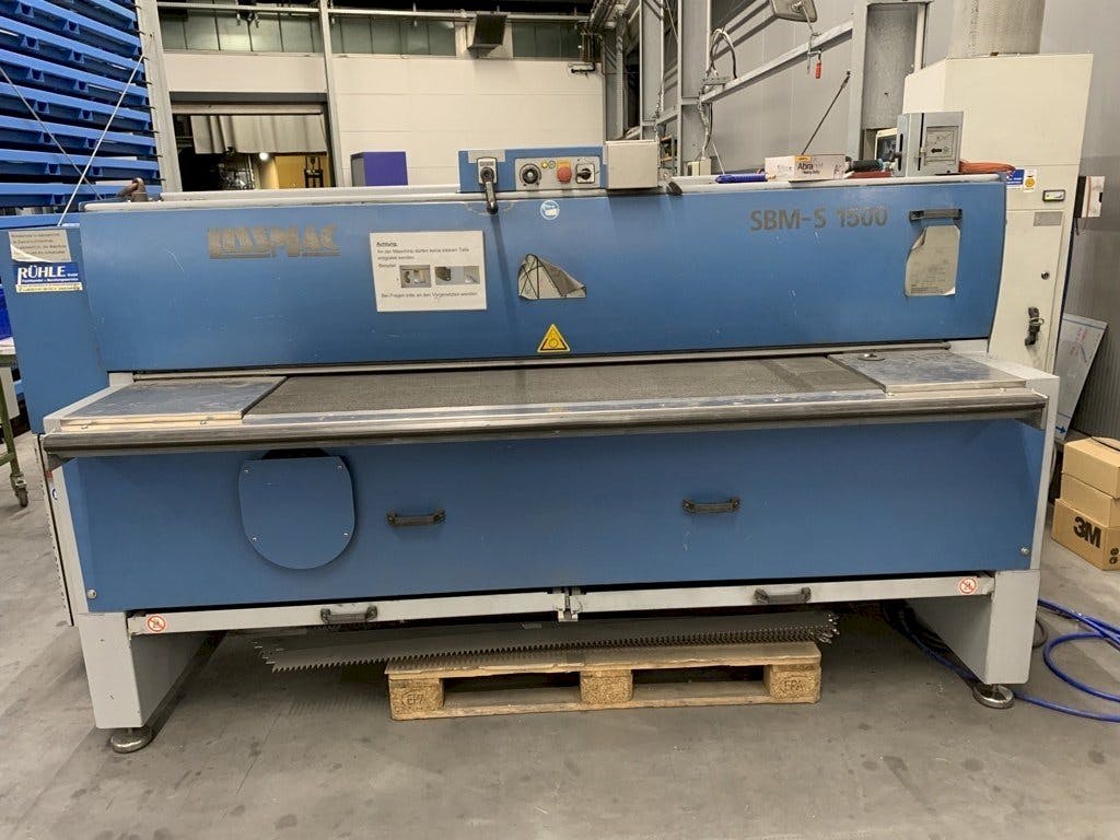 Masina LISSMAC SBM-S 1500   eestvaade