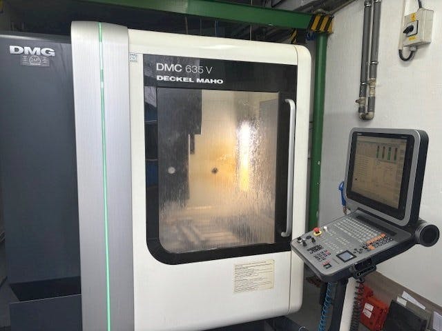 Masina DMG DMC 635V   eestvaade