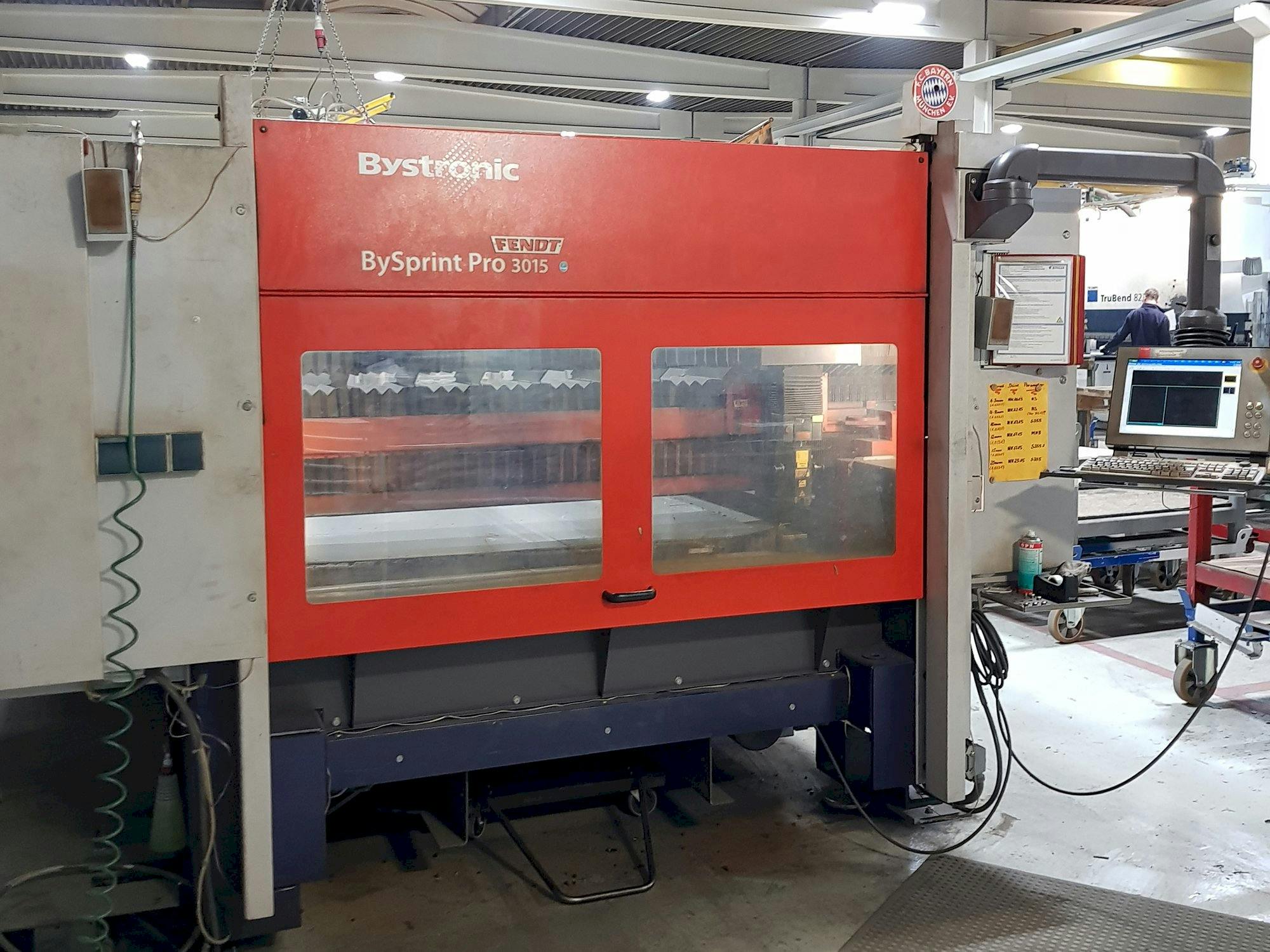 Masina Bystronic BySprint Pro 3015  eestvaade