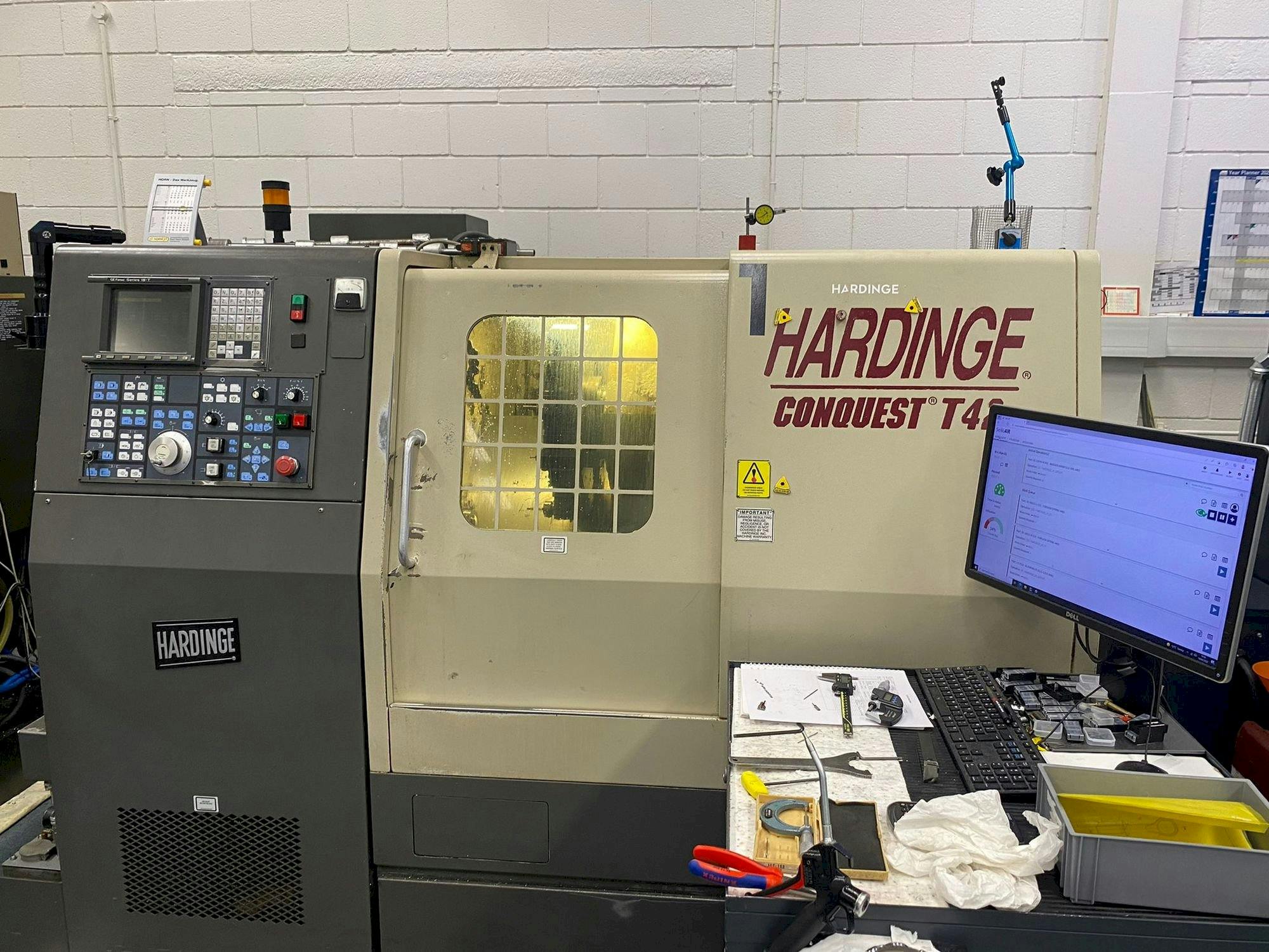 Masina HARDINGE Conquest T42   eestvaade