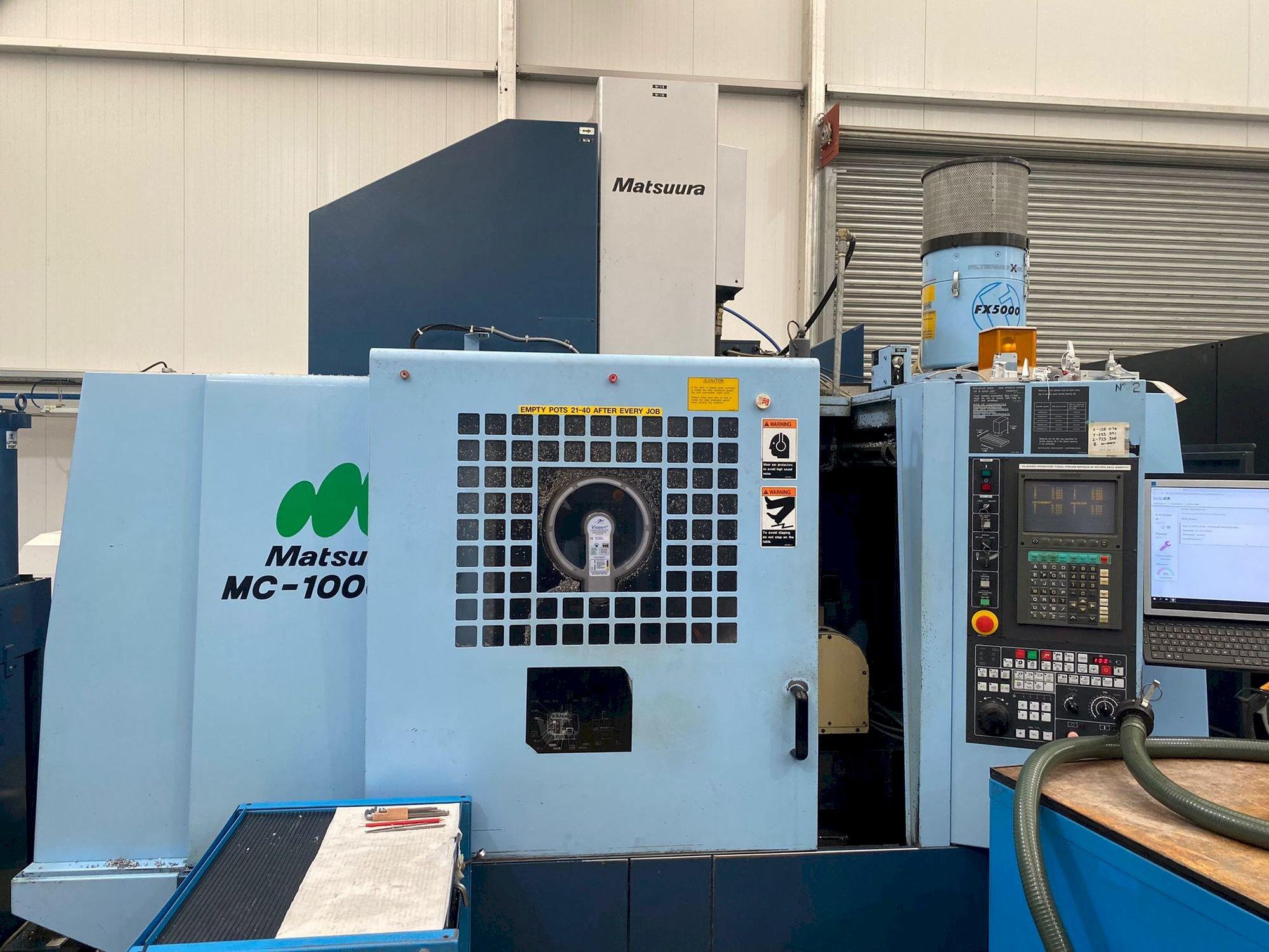 Masina Matsuura MC-1000 VGX   eestvaade