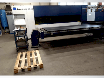 Masina TRUMPF TruLaser 2030 Fiber   eestvaade