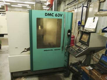 Masina Deckel Maho Gildemeister DMC 63 V   eestvaade